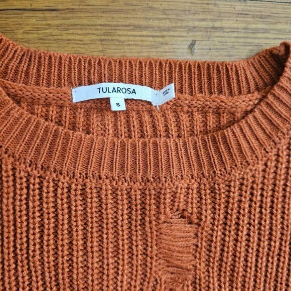 Tularosa Women's Knit Long Sleeve Sweater Size Small - Picture 4 of 6